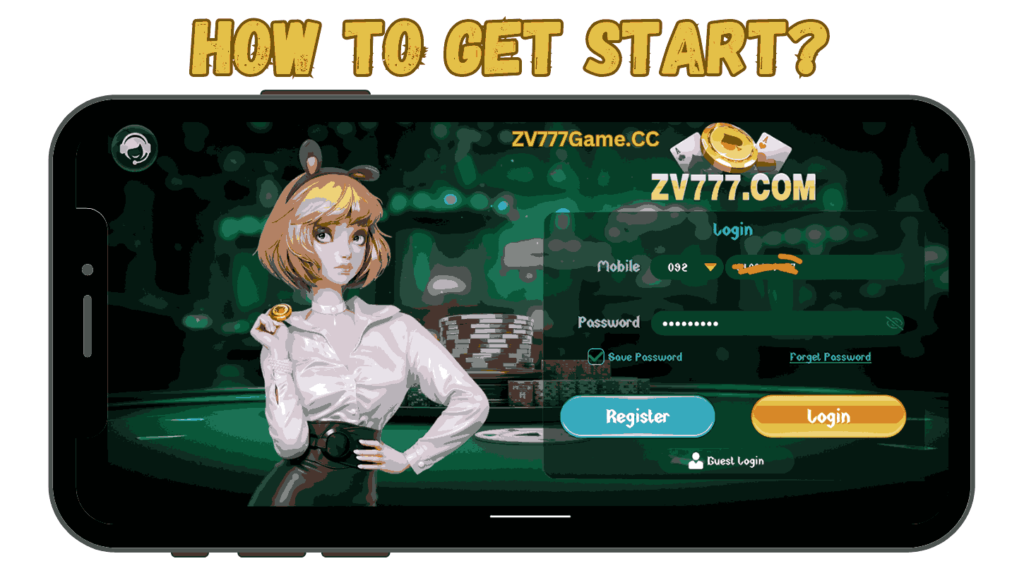 To Join with ZV777 Game follow bellow steps